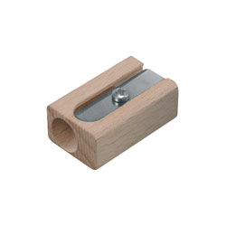 Lyra 7303110 Pro Natura Wooden Single Hole Sharpener Box of 24