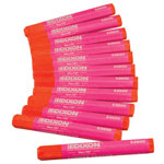 Lyra Dixon Lumber Crayons, Fluorescent Pink, Box of 12