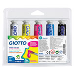 Giotto Extra Fine Poster Paint,21ml Tube x 5 in Hangable Wallet