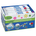 Giotto 524600 Décor Multisurface Art Markers Materials Box of 48