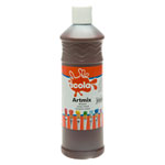 Scola AM600/39 Artmix Ready-mix Paint 600ml - Burnt Umber