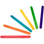 Rapid Coloured Lollipop Sticks Small - Pack of 1000