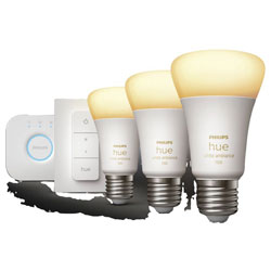 Philips 871951429123200 Hue LED Light 3x800lm White Ambiance
