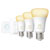 Philips 871951429123200 Hue LED Light 3x800lm White Ambiance Starter Kit