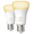 Philips 871951429125600 Hue LED Bulbs Pack of 2 E27 1100lm Smart Lighting