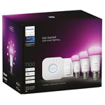 Philips 871951429135500 Hue LED Light Bulb E27 Starter Set 3x800lm