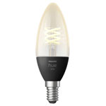 Philips 871951430223500 Hue LED White Filament Candle E14 4.5W 300lm Warm