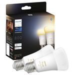 Philips 871951432824200 Hue LED Light Bulb 2-Pack E27 Warm to Cool White