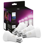 Philips 871951432840200 Hue LED Bulb 4-Pack 16M Colours E27 Bluetooth