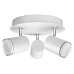 Philips 871951434091600 Hue Bathroom Ceiling Light 3x350lm GU10 15W