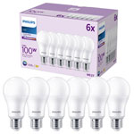 Philips 9290023069 LED Bulb E-27 13W=100W Neutral White Pack of 6