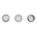 Philips 929003809701 Centura Hue Flush Light Warm to Cool White RGBW