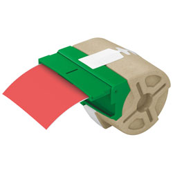 Leitz Icon Continuous Plastic Tape Red Permanent Adhesive 10mx88mm Pack of 4