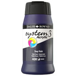 Daler Rowney System 3 Acrylic Paint Deep Violet 500ml