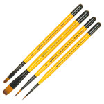 Daler Rowney System 3 Classic Acrylic Brush (Set of 4)