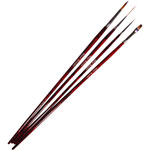 Major Brushes Artist's Choice Superior Acrylic Brush - Set of 4