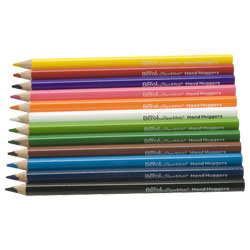 Berol Handhugger Triangular Colouring Pencils Pack of 12