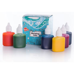 Scola MI25/6/A Marbling Ink Standard 6 Assorted