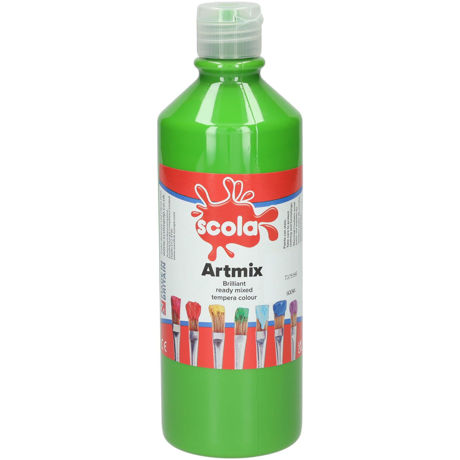 Scola Artmix 6 x 600ml Peinture Métallisée (Assortiment