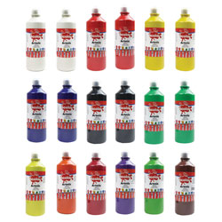 Scola DAM600/18/A ARTMIX ASSORTED Ready-mix Paint 600ML 18PCS