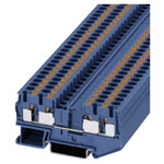 Phoenix Contact 3211802 push-in Terminal 6.2 mm quick-connect blue