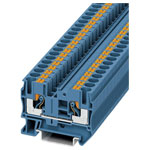 Phoenix Contact 3211819 quick-connect Terminal 8.2mm blue 1pc tool-free wiring