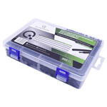 Quadrios 1807CA006 Heatshrink Set Black Shrinkage 3:1 1 Set Industrial