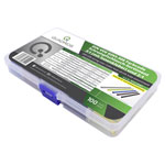 Quadrios 1812CA007 Heatshrink Set 100pcs 3:1 & 2:1 Shrinkage VDE Colours