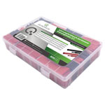 Quadrios 1905CA062 Heatshrink Set 800 Parts Black/Red Halogen-Free