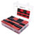 Quadrios 1905CA062 Heatshrink Set 800 Parts Black/Red Halogen-Free