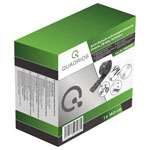 Quadrios 1908CA068 Heatshrink 2:1 Black 28mm-14mm 1.6m For Grips