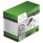 Quadrios 1908CA071 Heatshrink Tubing Black 40mm 2:1 Shrink 1.6m