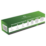 Quadrios 2004CA104 Heatshrink Set Transparent 2:1 Shrinkage 2-16.5mm