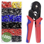 Quadrios 2005CA001 Ferrule Set 1200 pcs Multicolour Insulated Crimping