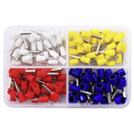 Quadrios 2010C389 Ferrule Set Partially Insulated 120pcs Tin-Coated