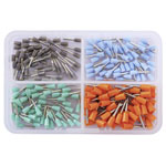 Quadrios 2010C392 Ferrule Set 200pc Insulated High-Purity Copper