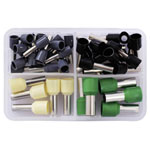 Quadrios 2010C394 Ferrule Set 45 pcs Partially Insulated High Purity Copper