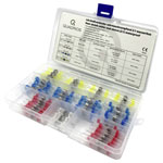 Quadrios 2011C396 Insulated Butt Joints 120 Pcs Waterproof 0.25-6mm²