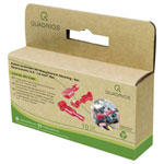 Quadrios 2011C402 Stub Connector 2 Pins Red Flexible/Fixed 0.5-1mm² 20pc