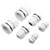 Quadrios 2102CA113 Cable Gland Set PA66 White 60 pcs in Storage Box