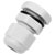 Quadrios 2102CA120 Cable Gland Set PA66 Waterproof PG7 Light Grey 1 Set