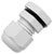 Quadrios 2102CA130 Cable Gland Set M16 PA66 Light Grey Waterproof 1 Set
