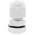 Quadrios 2102CA132 Cable Gland Set M12 PA66 White Waterproof 1 Set