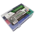 Quadrios 2103CA001 Heatshrink Set Premium 620-Piece 2:1 Assorted Colours