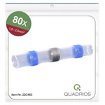 Quadrios 22C463 Butt Joint & Heatshrink Kit Insulated Blue Transparent