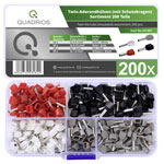Quadrios 22C483 Ferrule Set 200 pcs 0.5-1.5 mm² High-quality Assortment