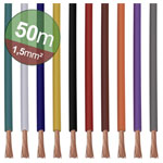 Quadrios 22CW007 Strand 1x1.5mm² Multi-Colour Copper Wire Set