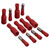 Quadrios 23C490 Bullet Connector 100 pcs Red 0.5-1.5 mm² 10A 4mm