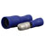 Quadrios 23C492 Bullet Connector 1.5-2.5mm² Blue 100pcs Easy Crimping