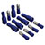 Quadrios 23C492 Bullet Connector 1.5-2.5mm² Blue 100pcs Easy Crimping